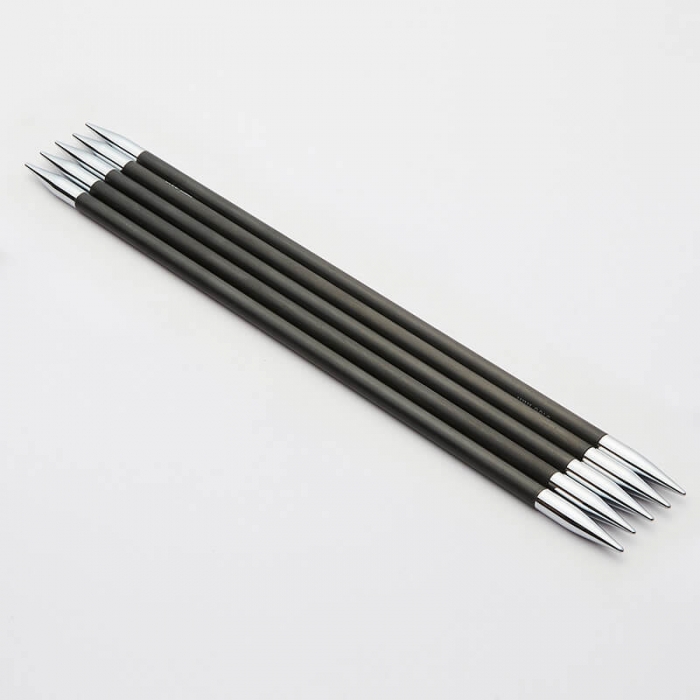 Zeķu adāmadatas KnitPro KARBONZ 15 cm, 1.00 mm