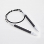 Apļadatas KnitPro KARBONZ 80 cm, 5.00 mm